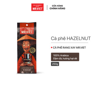 [250g] Cà phê Hazelnut, hương hạt dẻ, vị đậm đà - MR.VIET Coffee