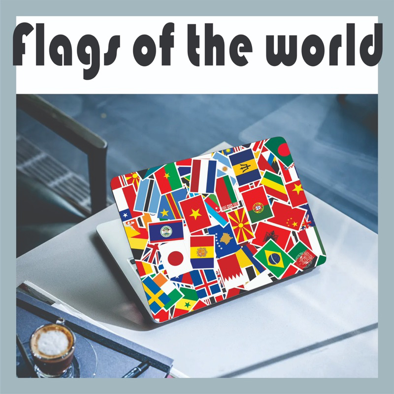 SET 100 STICKER LÁ CỜ CÁC NƯỚC CHỦ ĐỀ DU LỊCH CÁ TÍNH DÁN TRANG TRÍ ĐIỆN THOẠI LAPTOP VALI MŨ BẢO HI