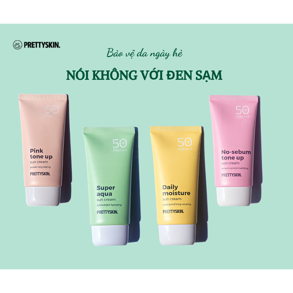 Kem Chống Nắng PrettySkin Sun Cream SPF 50+ PA++++ 70ml