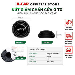 Nút cao su chống sốc bảo vệ cửa ô tô, giảm chấn lực khi mở đóng cửa