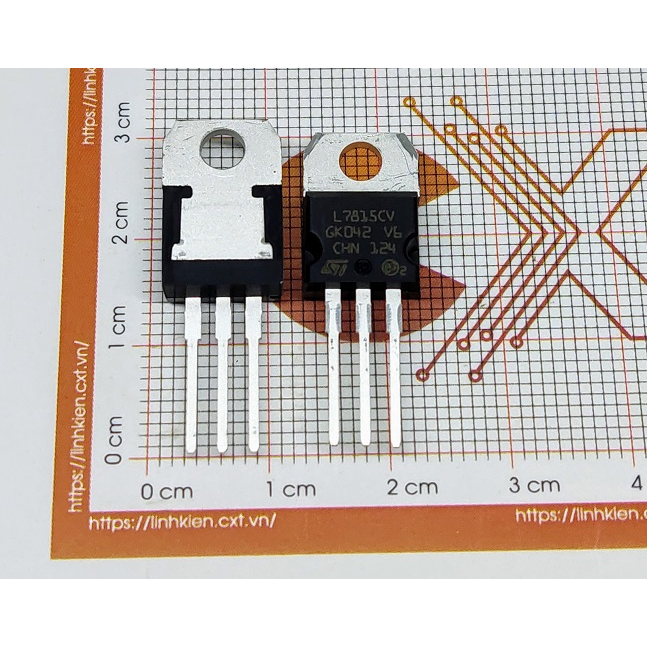 L7815CV IC REG LINEAR 15V 1.5A TO220AB