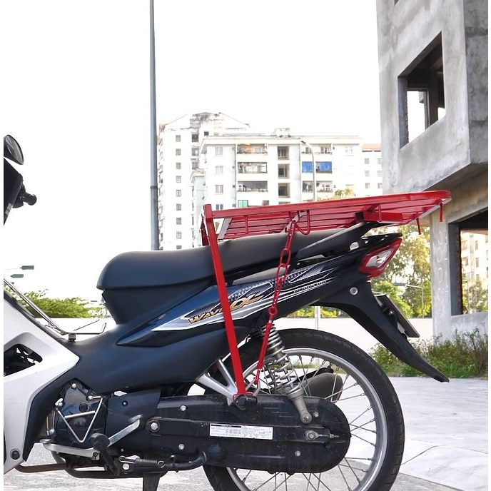 Giá Xe Chở Hàng Xe Máy Đa Năng Pt Utihome Dùng Cho Tất Cả Các Loại Xe Máy Tặng Kèm 2 Dây Chằng