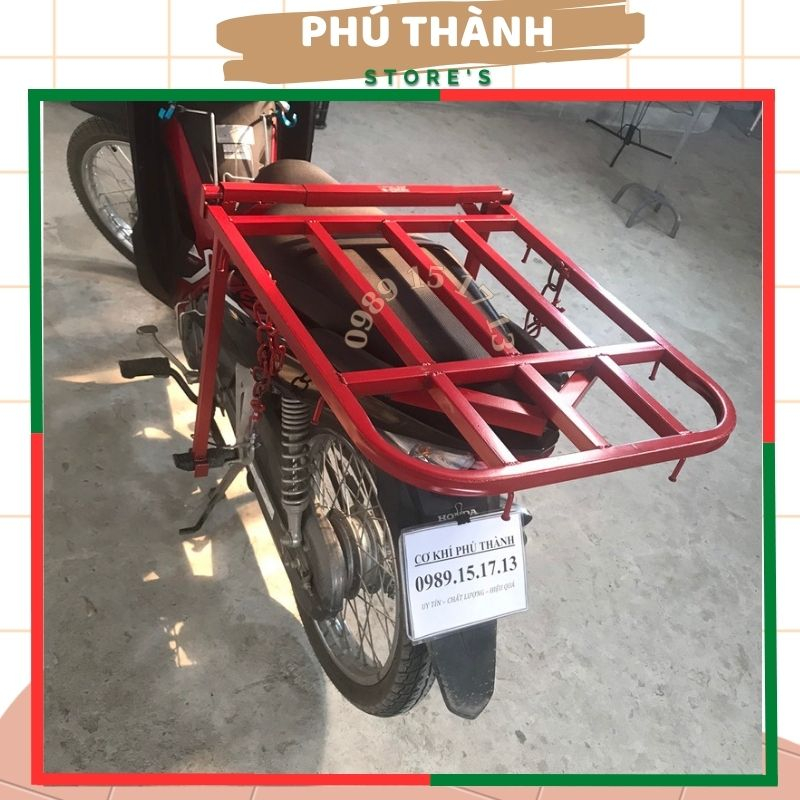 Giá Xe Chở Hàng Xe Máy Đa Năng Pt Utihome Dùng Cho Tất Cả Các Loại Xe Máy Tặng Kèm 2 Dây Chằng