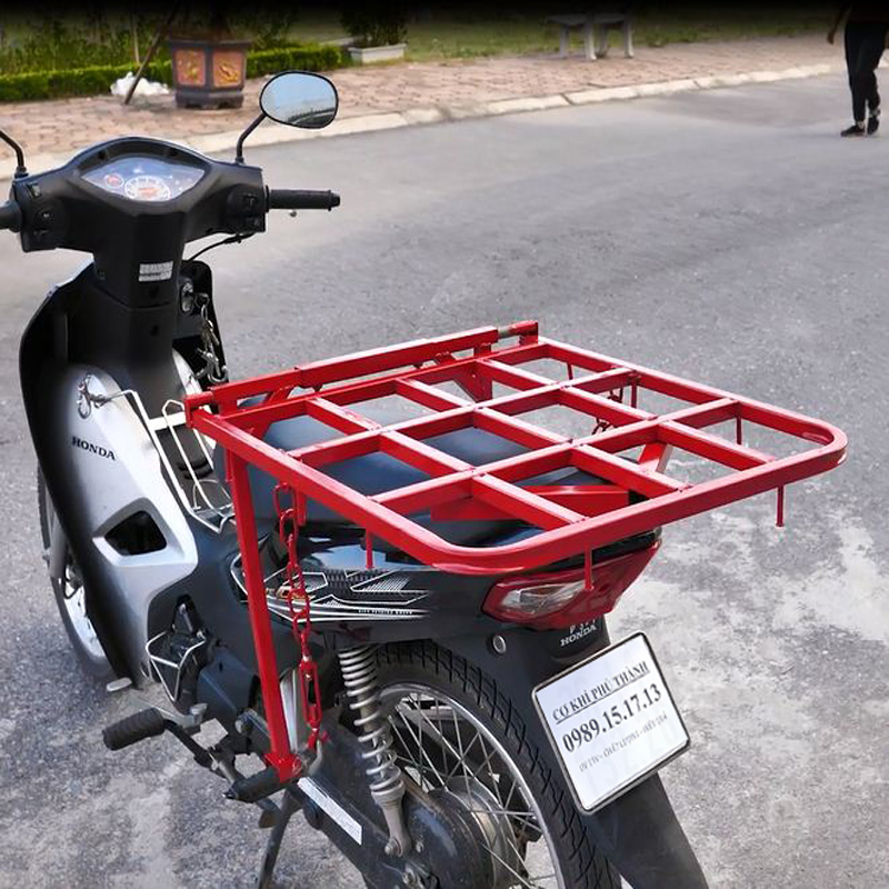 Giá Xe Chở Hàng Xe Máy Đa Năng Pt Utihome Dùng Cho Tất Cả Các Loại Xe Máy Tặng Kèm 2 Dây Chằng
