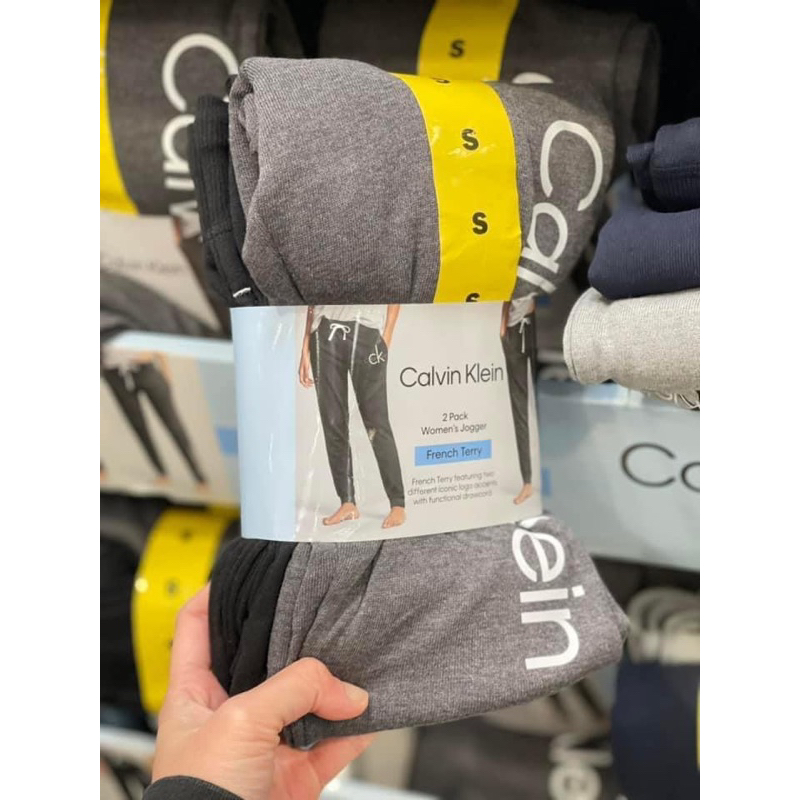 set 2 quần jogger của Calvin Klein nữ size S