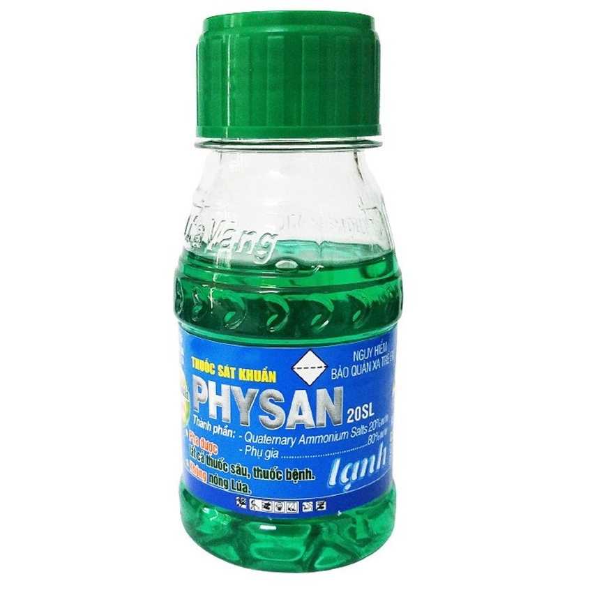 [SIEURE] Physan 20SL (100ml) đặc trị THỐI NHŨN, CHÁY LÁ hàng đẹp, phân phối chuyên nghiệp.