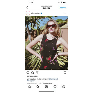 Đầm Juicy Couture xịn