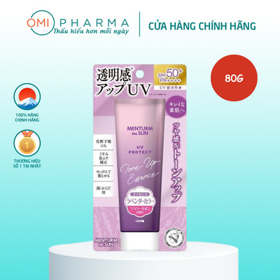 Tinh Chất Chống Nắng Nâng Tone Da Xỉn Màu Omi Menturm SPF 50+PA++++ (80g/Tuýp)