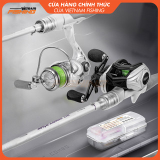 Cần câu lure mss magic combo - cần máy đứng