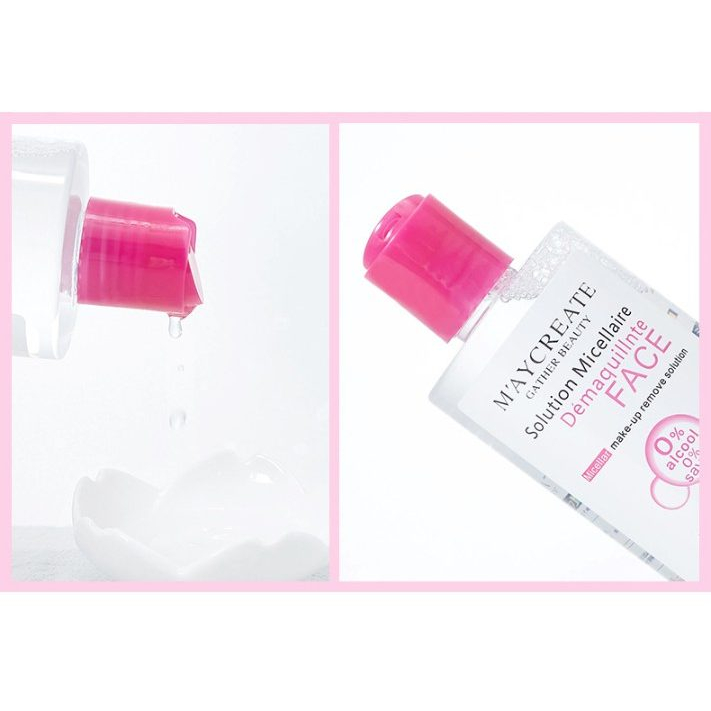 Nước Tẩy Trang Maycreate Gather Beauty Nhẹ Dịu Sạch Sâu 300ml Nội Địa Trung