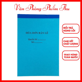 Hóa đơn bán lẻ 2 liên