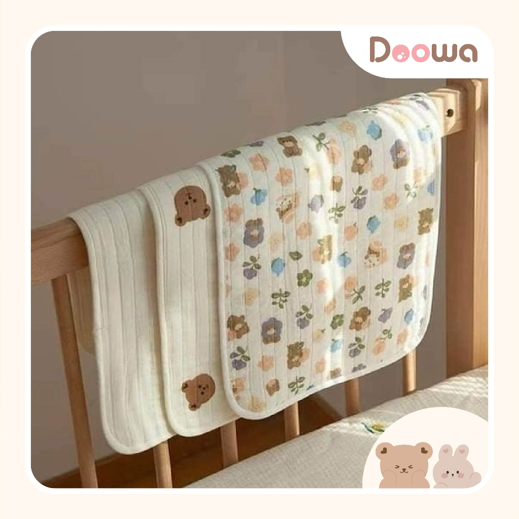 Miếng Lót Đầu Điều Hòa Cho Bé Sơ Sinh Molli KT 25*40cm HọaTiết Siêu Xinh Lại Vừa Mềm Mại, Nhẹ Nhàng Cho Bé Sơ Sinh