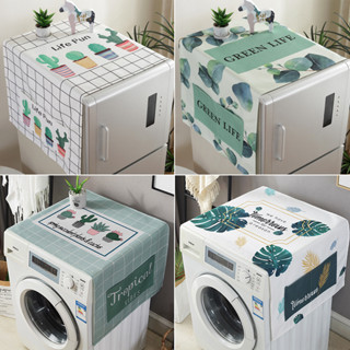 HÀNG CHẤT LƯỢNG_TẤM PHỦ MÁY GIẶT, TỦ LẠNH, chất liệu canvas dày, bền chắc,họa tiết đẹp