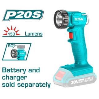 Đèn pin led dùng pin 20v total twli2023