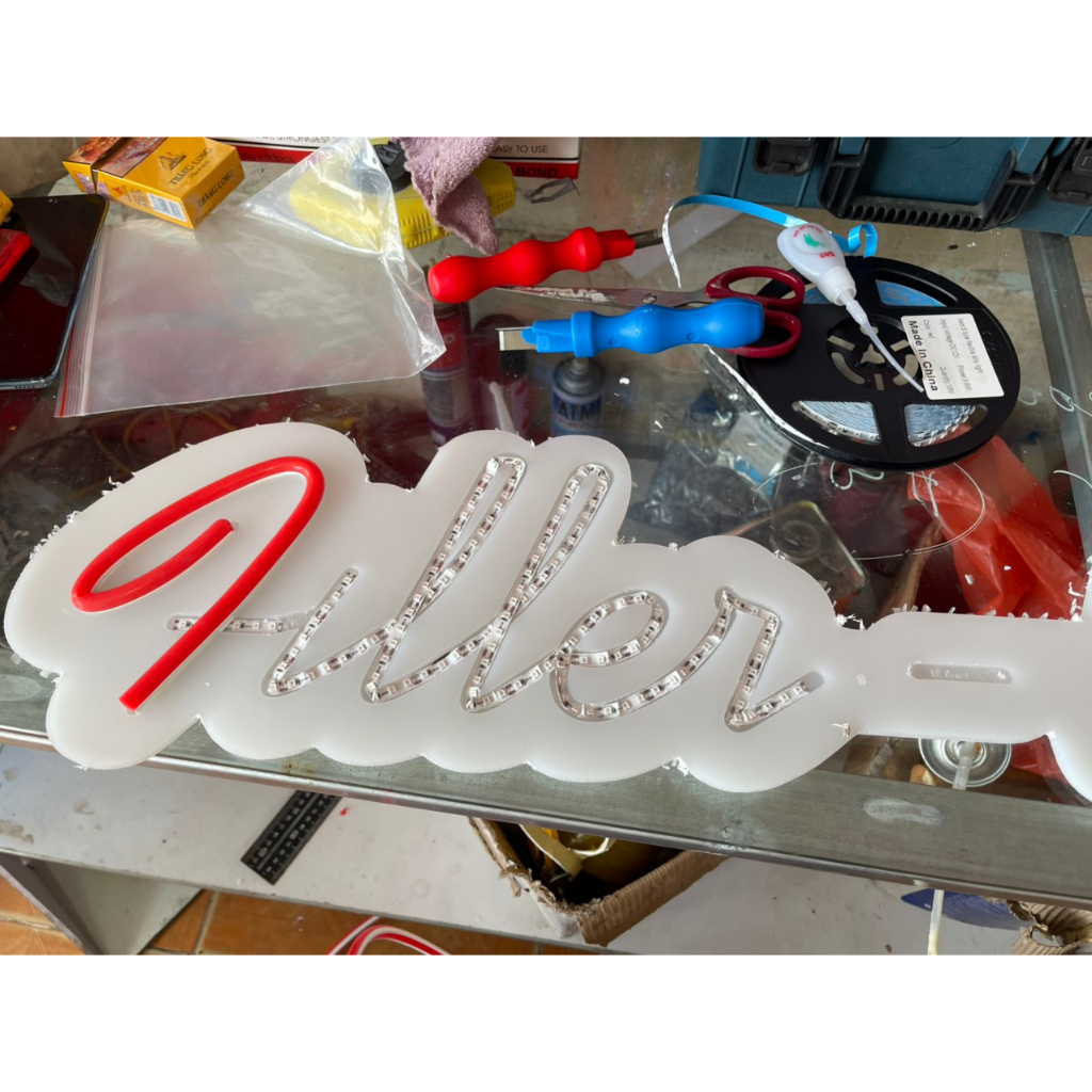 Vỏ LED NEON 6mm + LED NEON rời