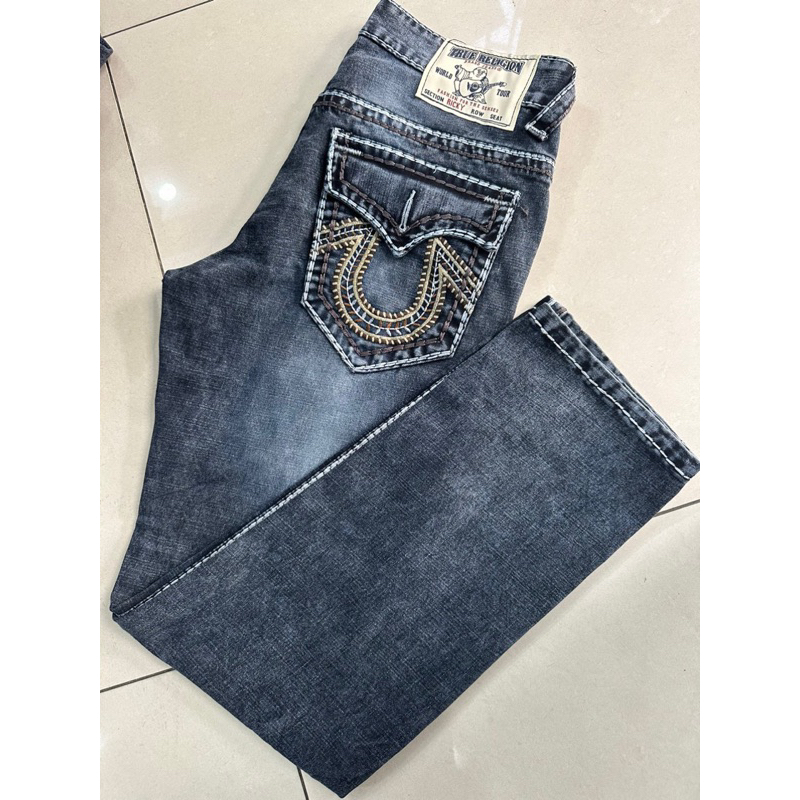 QUẦN JEANS 👖 NAM ÔNG ĐỊA CHỈ NỔI TÚI NẮP HỘP MÀU XÁM .