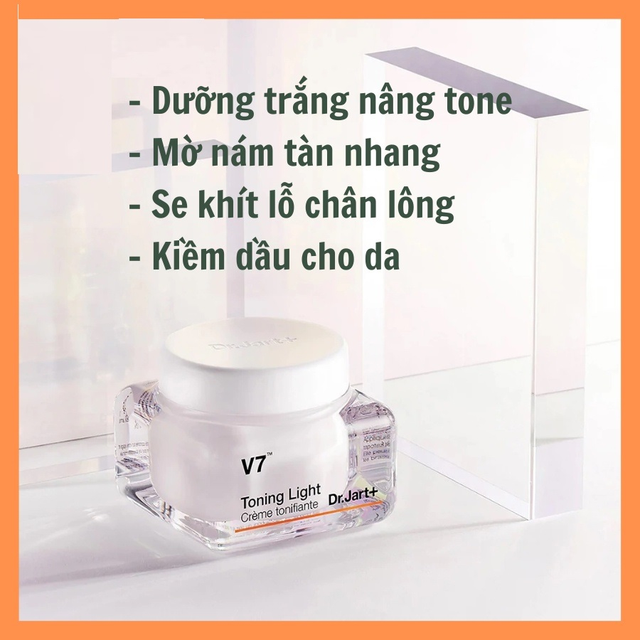 Kem Dưỡng Trắng Da Dr.Jart+ V7 Toning Light 15ml