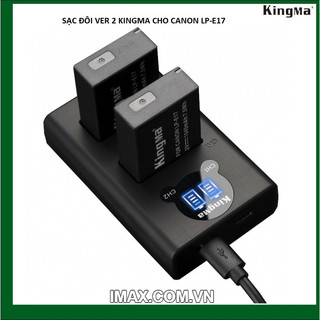 Pin sạc máy ảnh kingma cho canon lp-e17