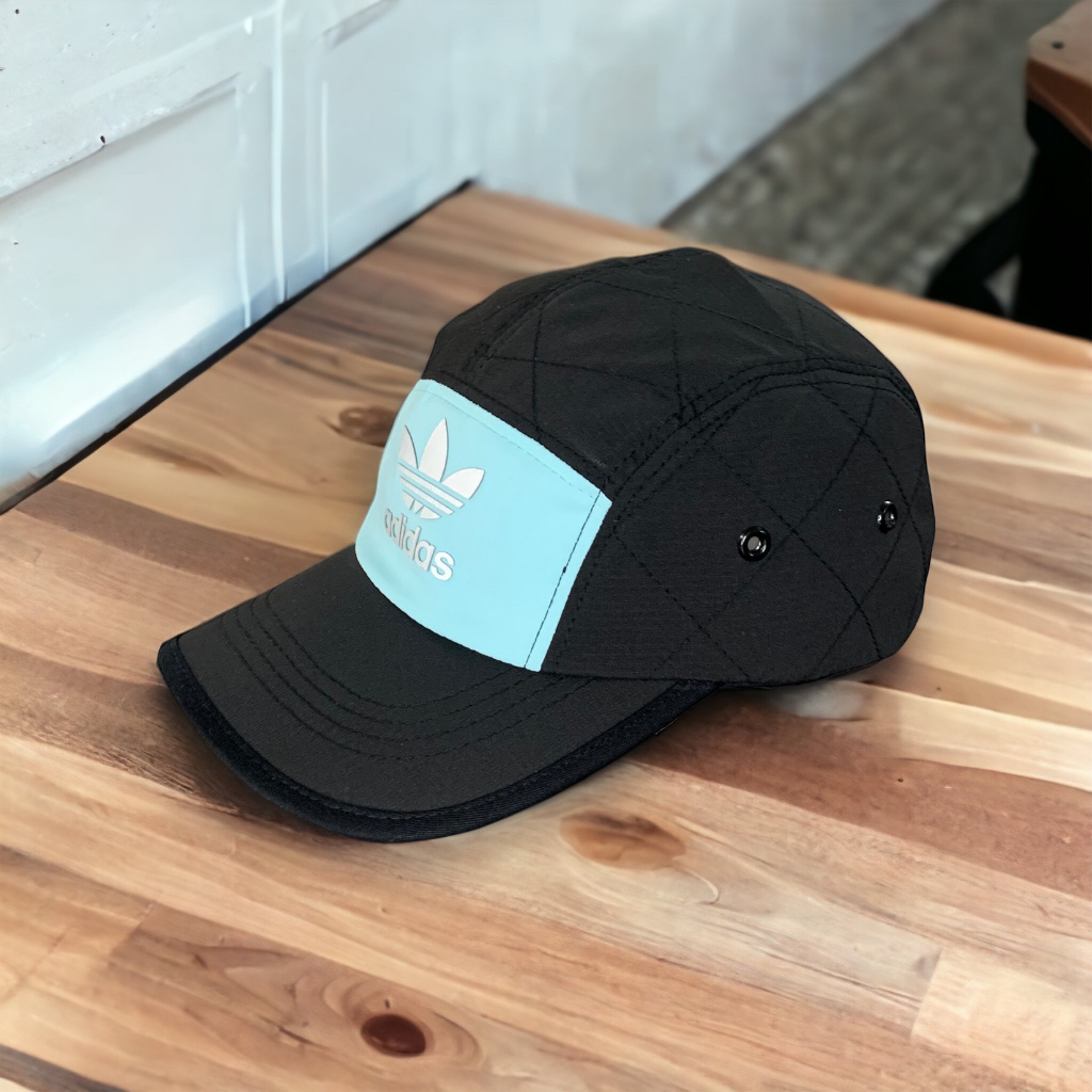 Mũ thể thao a.didas vải dù 5panel thêu chỉ nổi mã A-CA01RO phong cách hiện đại.