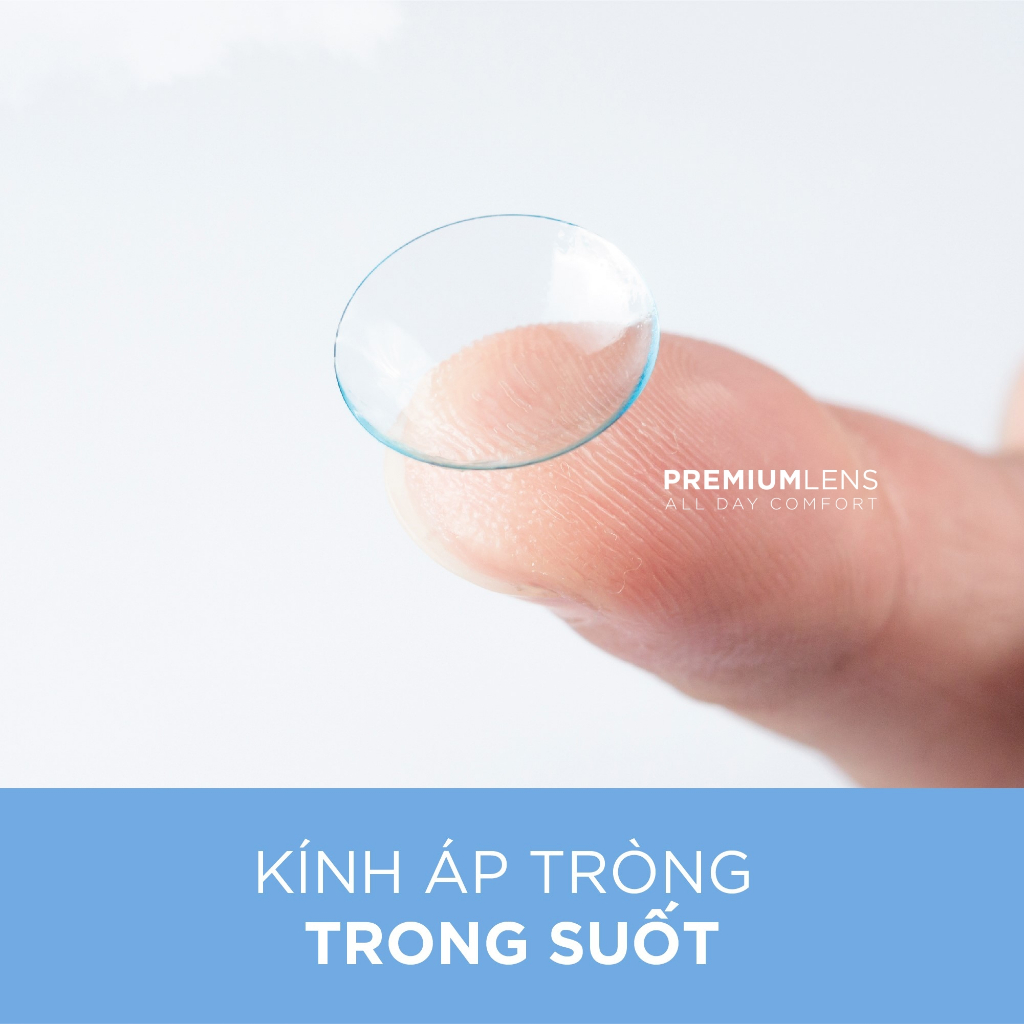 Kính áp tròng không màu Premium Lens