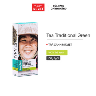 Trà xanh truyền thống Farmer's Tea Traditional Green - Trà Teapins 100g