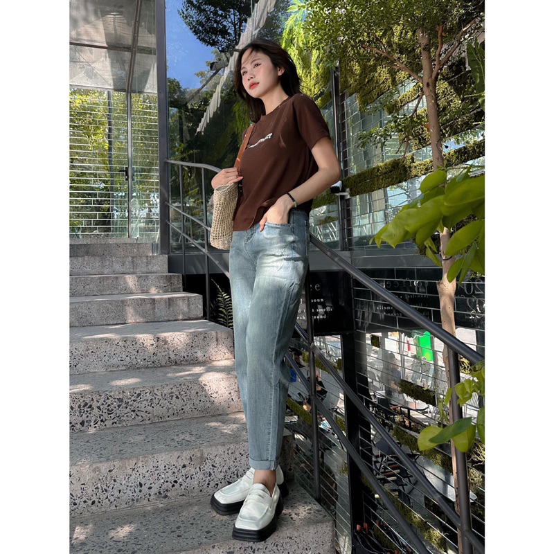 Quần Baggy QC - 6036 - Trơn - CR Nhẹ