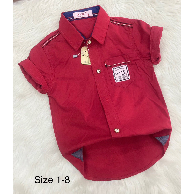 Áo sơ mi cho bé trai từ 7-25kg SM2