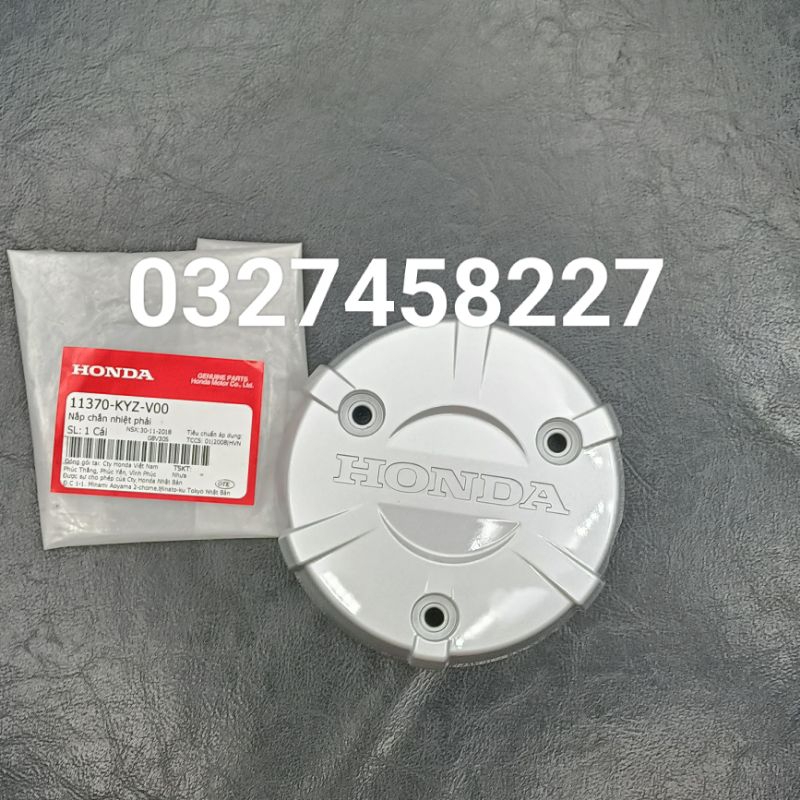 Nắp nhựa ốp lốc nồi côn xe FUTURE Mập 125 bạc zin