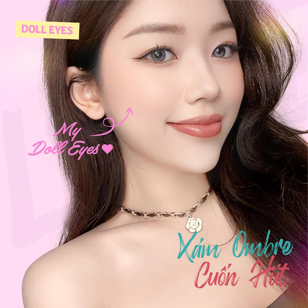 Kính áp tròng DOLL EYES Oh Really 14,2mm - Ready For Love Collection