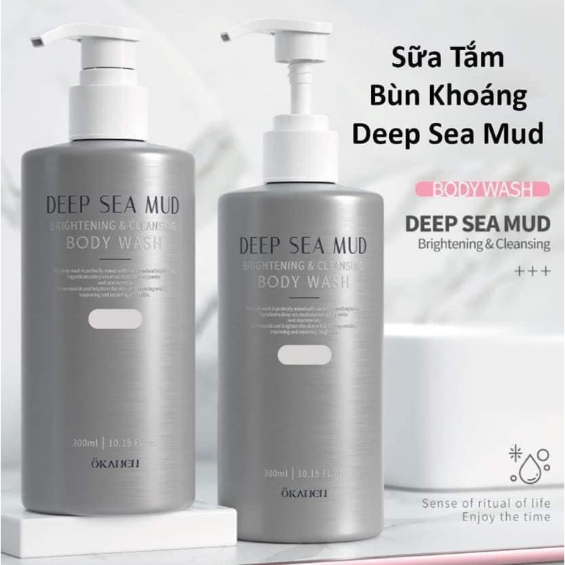 SỮA TẮM BÙN NÚI BIỂN SÂU DEEP SEA MUD 300ml