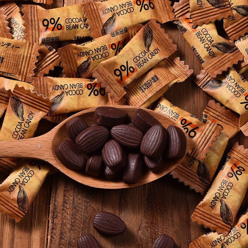 100g Kẹo cà phê ca cao/ Kẹo Hạt cà phê ca cao ăn liền nguyên chất giúp giảm cân hiệu quả tốt cho SK