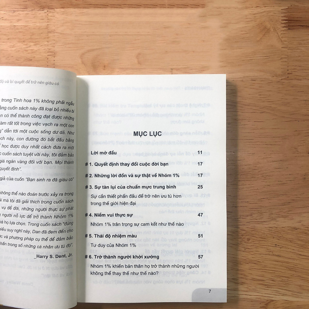 Sách - Tinh Hoa 1% Thói Quen,Thái Độ Và Bí Quyết Để Trở Nên Giàu Có
