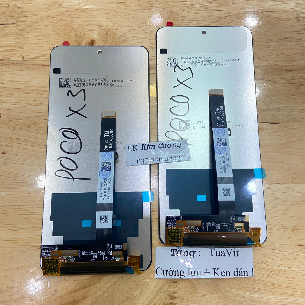Màn hình tương thích xiaomi POCO X3/ Poco x3 pro/ mi 10t lite/ redmi note 9 pro 5g