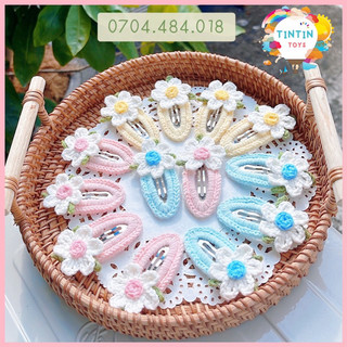[HANDMADE - CAO CẤP] Kẹp Tóc Dễ Thương Phong Cách Hàn Quốc Cho Bé Gái