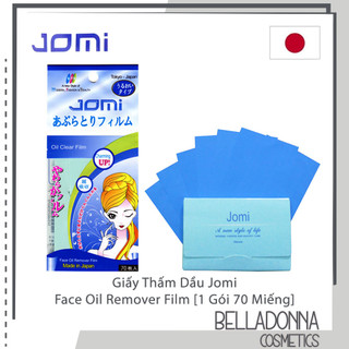 Giấy Thấm Dầu Jomi Face Oil Remover Film [1 Gói 70 Tờ]