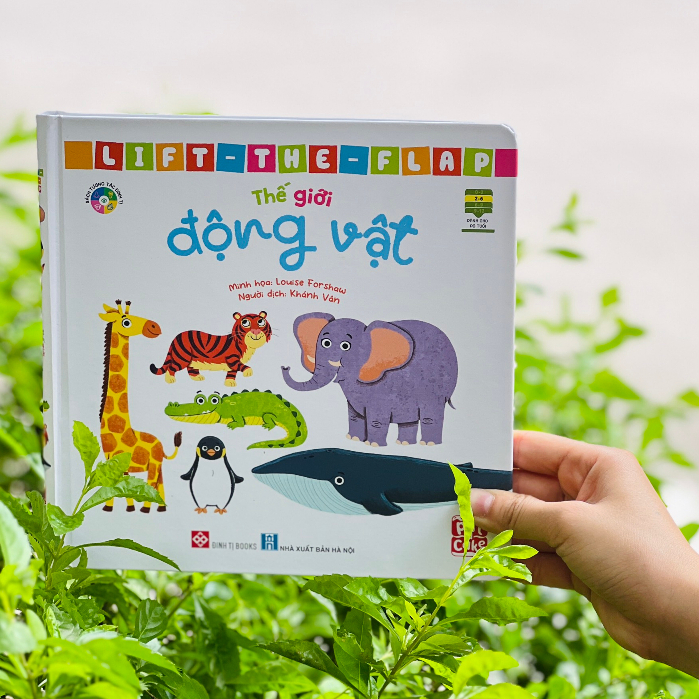 Sách Tương Tác Lật Mở Khám Phá - Lift The Flap (Cho bé từ 2 - 6 tuổi) – Đinh Tị Books