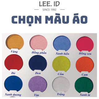 Áo Thun Nhóm Cổ Tròn Đi Biển Nam Nữ Trơn Nhiều Màu LEE ID Tay Lỡ 100 Cotton Basic Dáng Rộng Freesize Phụ Kiện Du Lịch M1