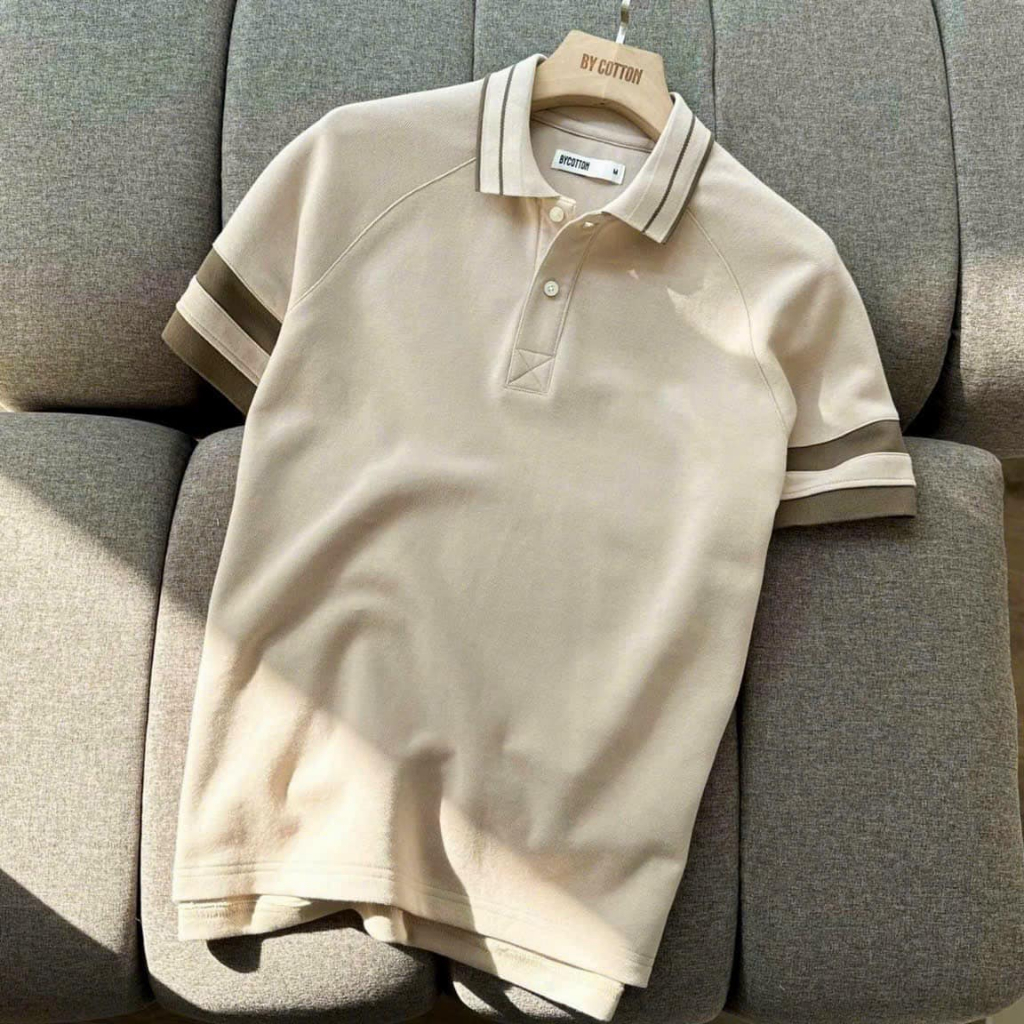 Áo polo nam nữ vải cá sấu 4 chiều chính phẩm thoáng mát không nhăn không xù
