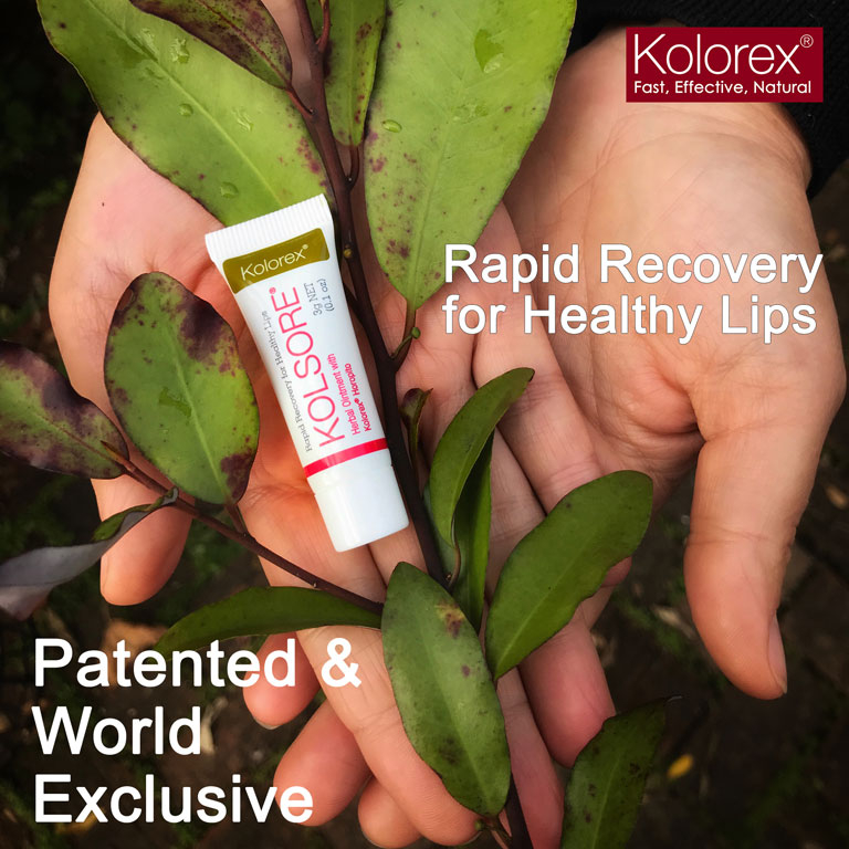 Kem Chàm Môi, Loét Môi, Nứt Nẻ Môi Herpes Môi Kolorex Kolsore Lip Care Ointment