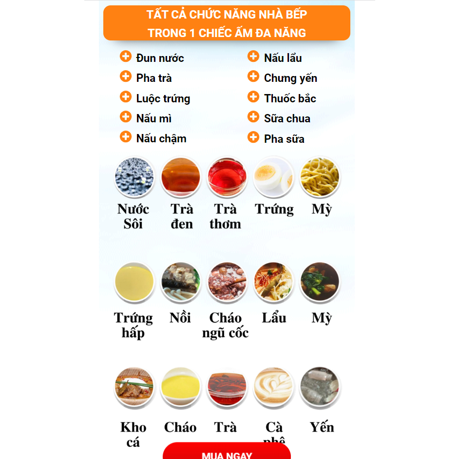 Ấm pha trà 1.8L đa năng ,ấm kèm bếp siêu tiện dụng dành cho gia đình, Bảo Hành Chính Hãng