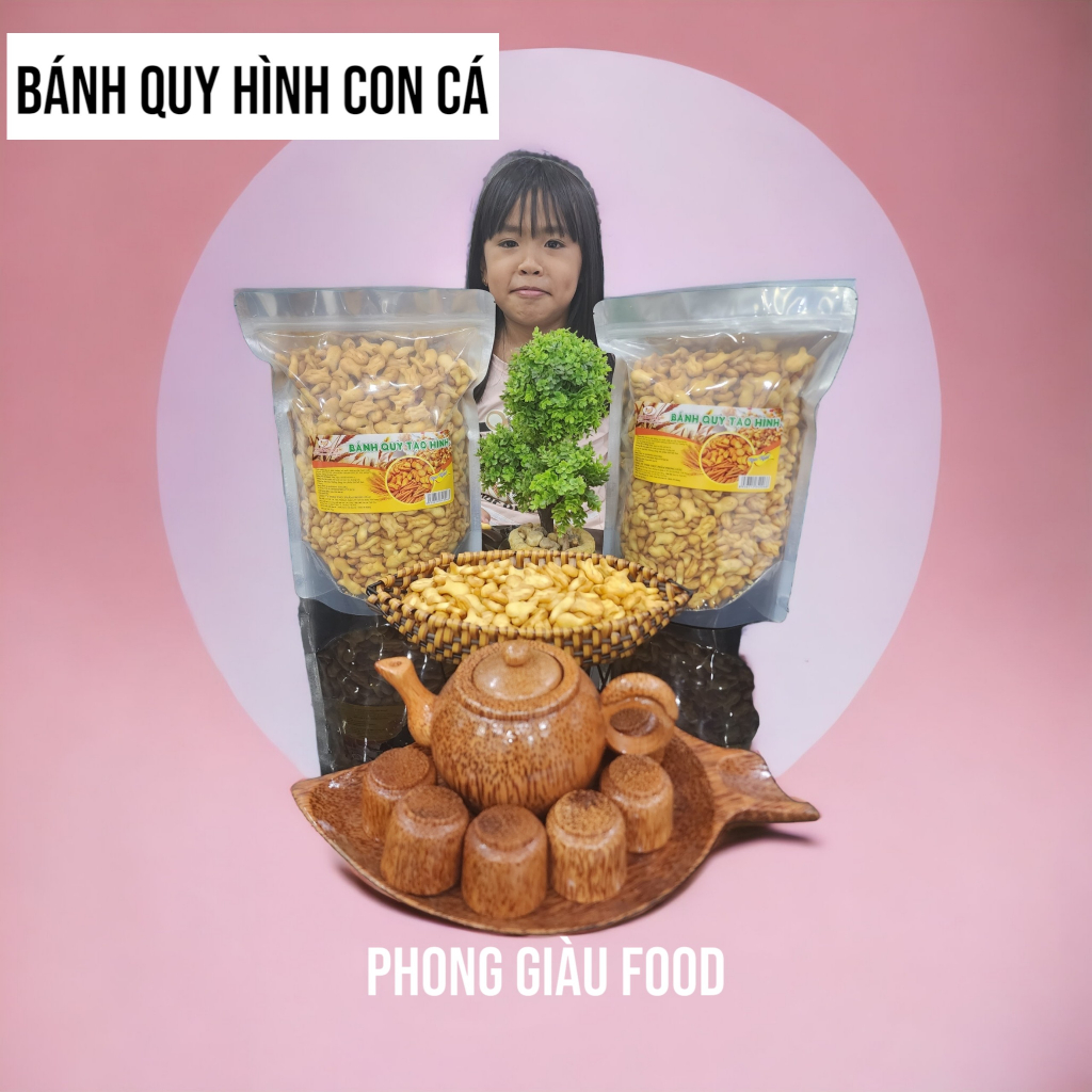 BÁNH QUY TẠO HÌNH CÁ