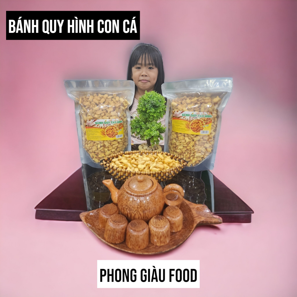 BÁNH QUY TẠO HÌNH CÁ
