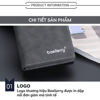Ví Nam Da Thật Thời Trang Cao Cấp Baellerry