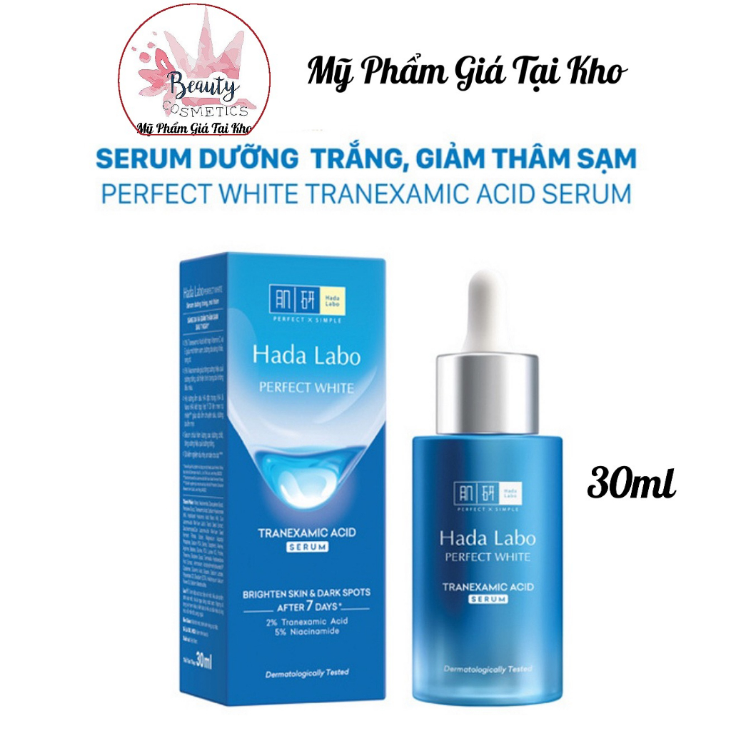Serum dưỡng trắng Hada Labo - Hada Labo PERFECT WHITE TRANEXAMIC ACID Serum 30ML
