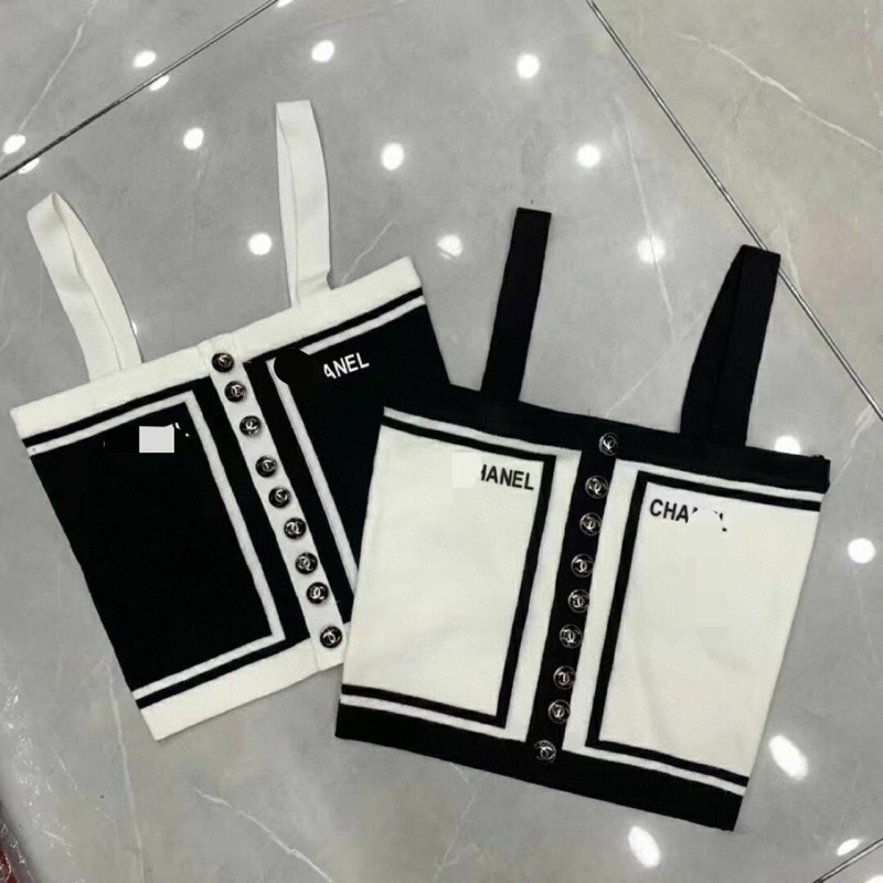 Áo Len Dệt Kim Hai Dây Cha ne