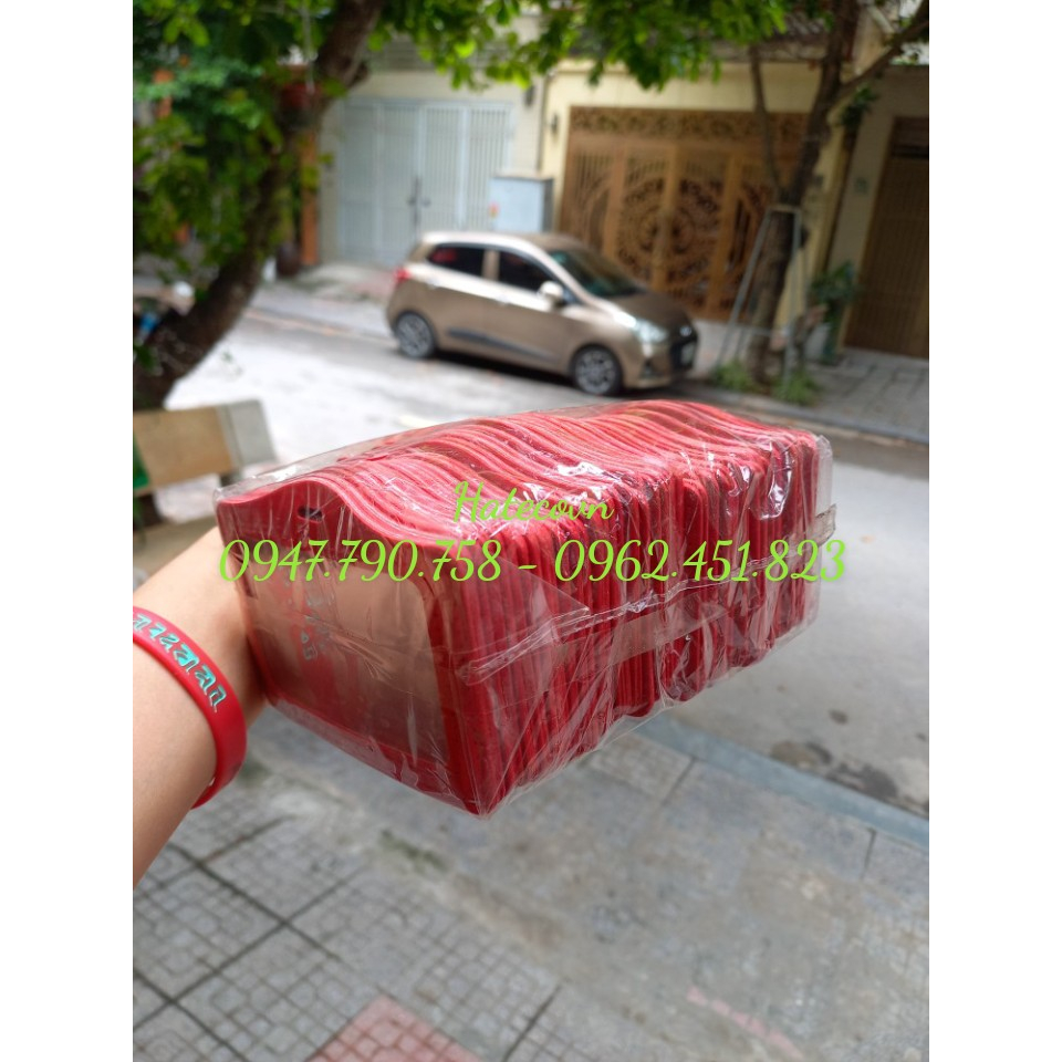 MẶT THẺ DA ĐỎ 2 MẶT NGANG - BAO ĐEO THẺ DA - 1 MẶT NGANG, DỌC HÀNG ĐẸP LOẠI 1