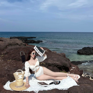 𝑭𝒍𝒚𝒏𝒏 𝑺𝒆𝒕 bikini Ashley buộc nơ ngực mẫu mới TKCC Ashley