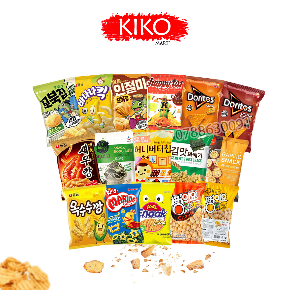 Snack Hàn Quốc Đủ Vị siêu đỉnh