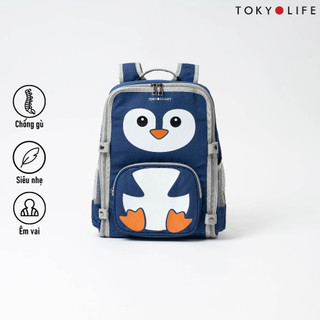 Balo chống gù thời trang TOKYOLIFE siêu nhẹ thiết kế họa tiết hoạt hình nhiều ngăn êm vai V3BPK003I