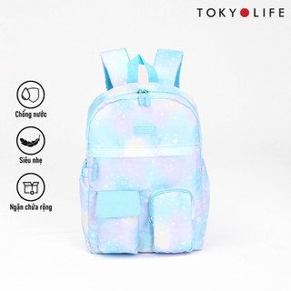 Balo trẻ em chống nước thời trang TOKYOLIFE chống gù siêu nhẹ ngăn đựng siêu to với chất liệu cao cấp C3BPK302M